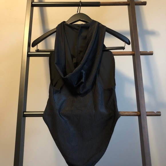 FOREVER21 hooded bodysuit S - Picture 2 of 7